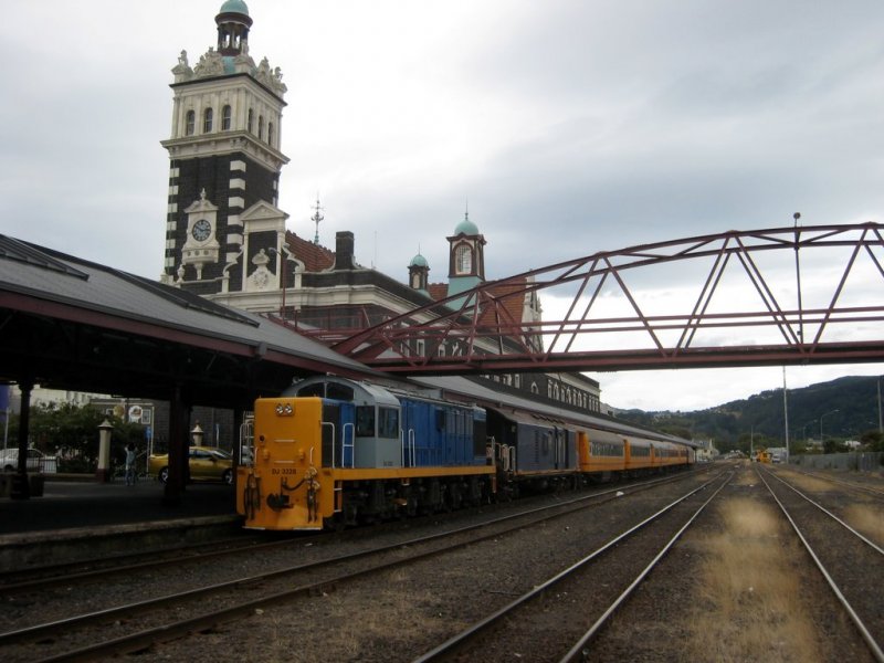 Nový Zéland I: nádraží Dunedin